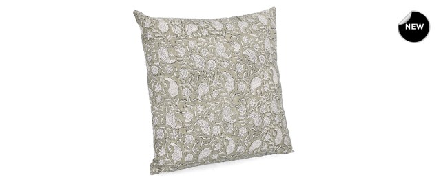 HELOISE WH-GREEN CUSHION 45X45_front